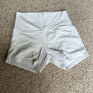 Lululemon Align 4 in shorts in Bone Color